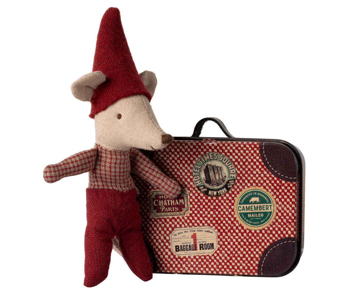 Christmas mouse, Baby in suitcase image number 1
