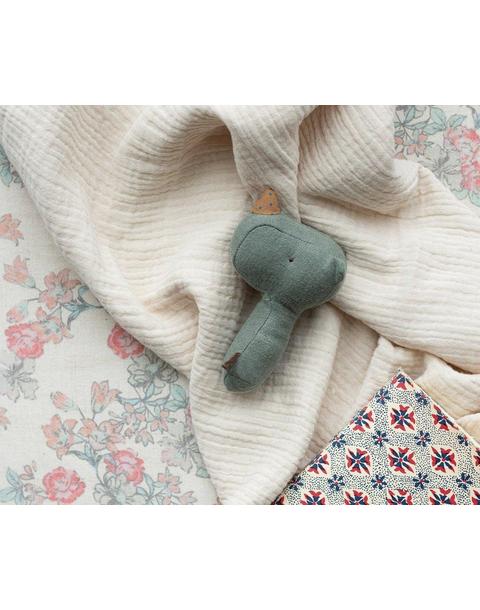 Lullaby Friend Rattles, Rhino - Pine