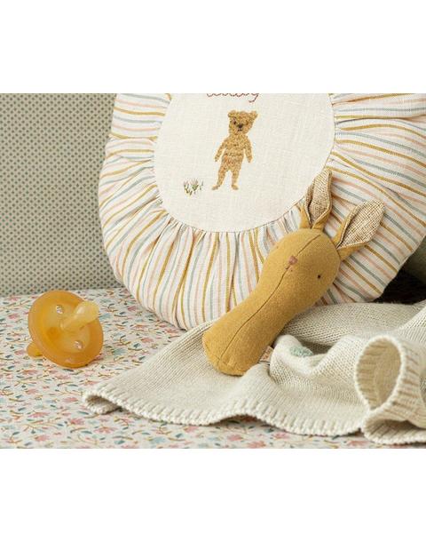 Lullaby Friend Rattles, Bunny - Dusty Yellow