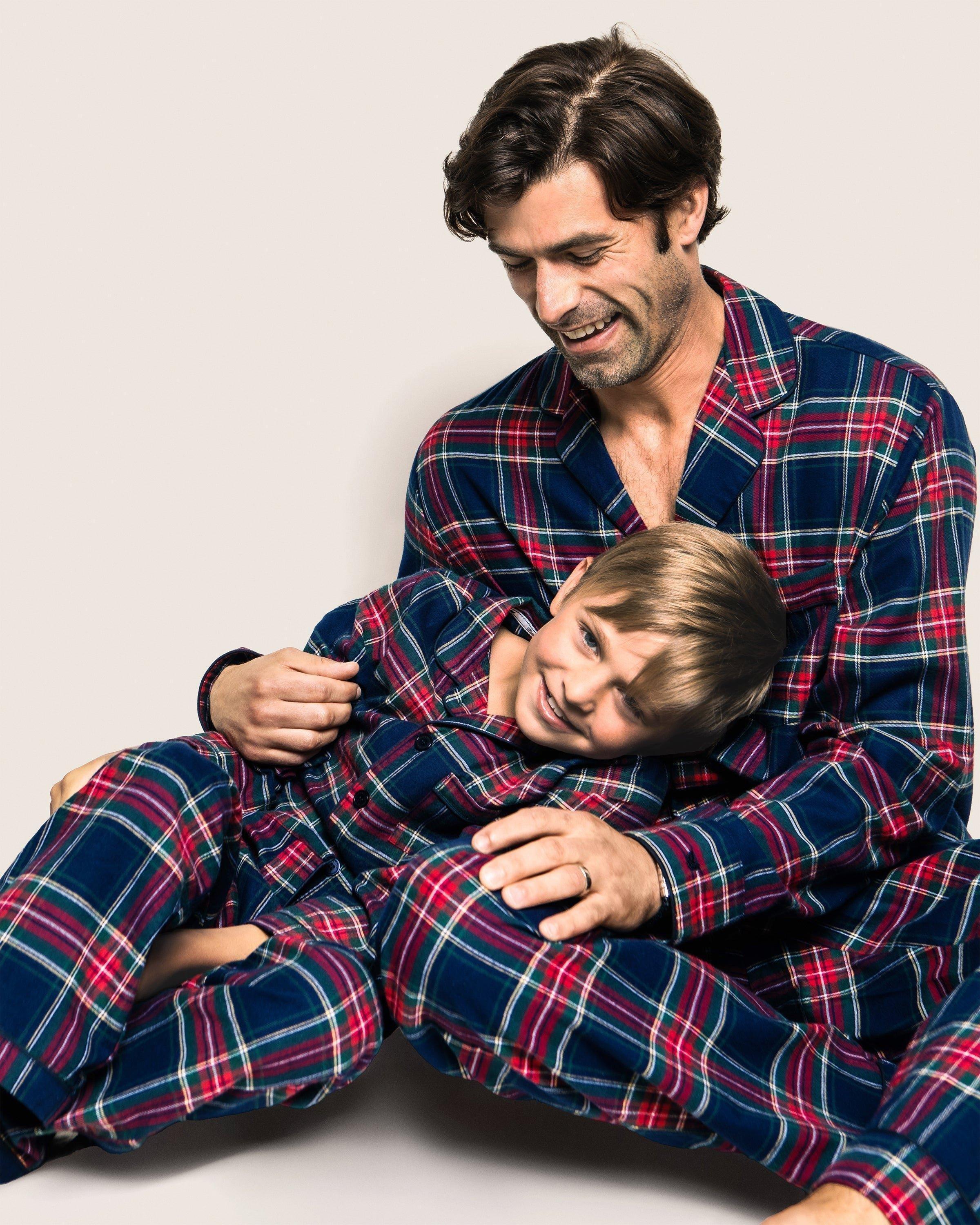 Children's Pajama Set in Windsor Tartan image number 2