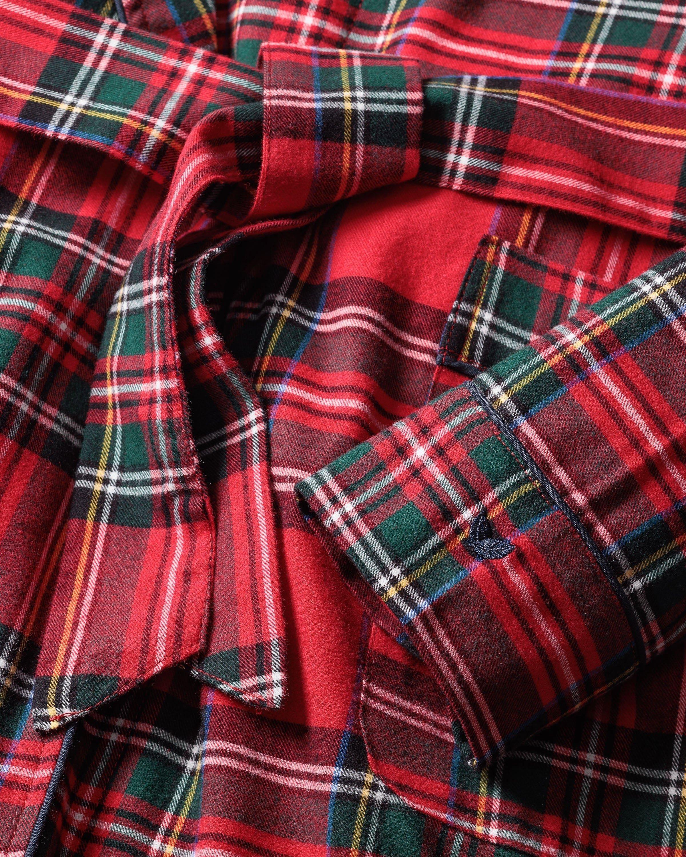 Children's Robe in Imperial Tartan image number 2
