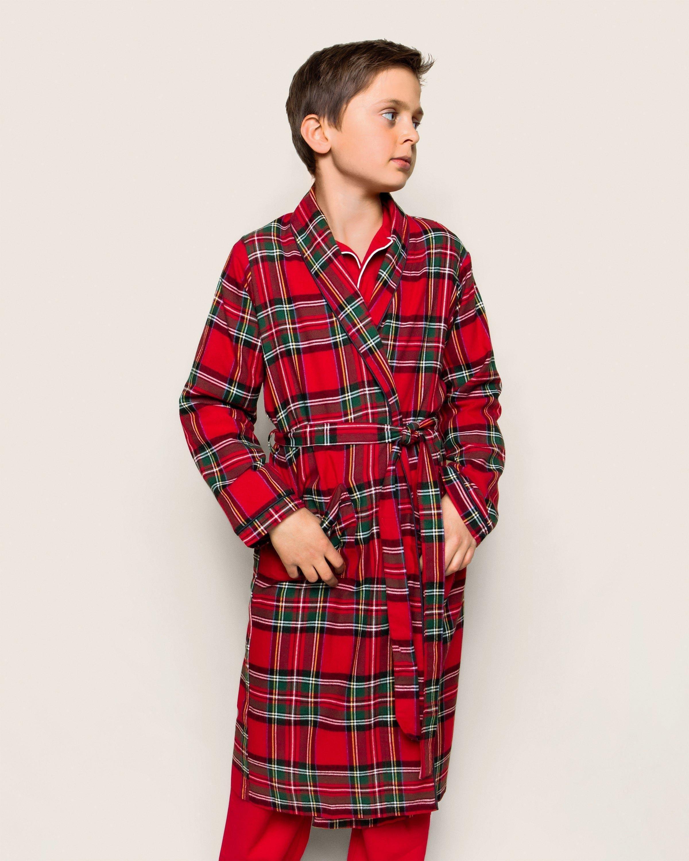 Children's Robe in Imperial Tartan image number 1