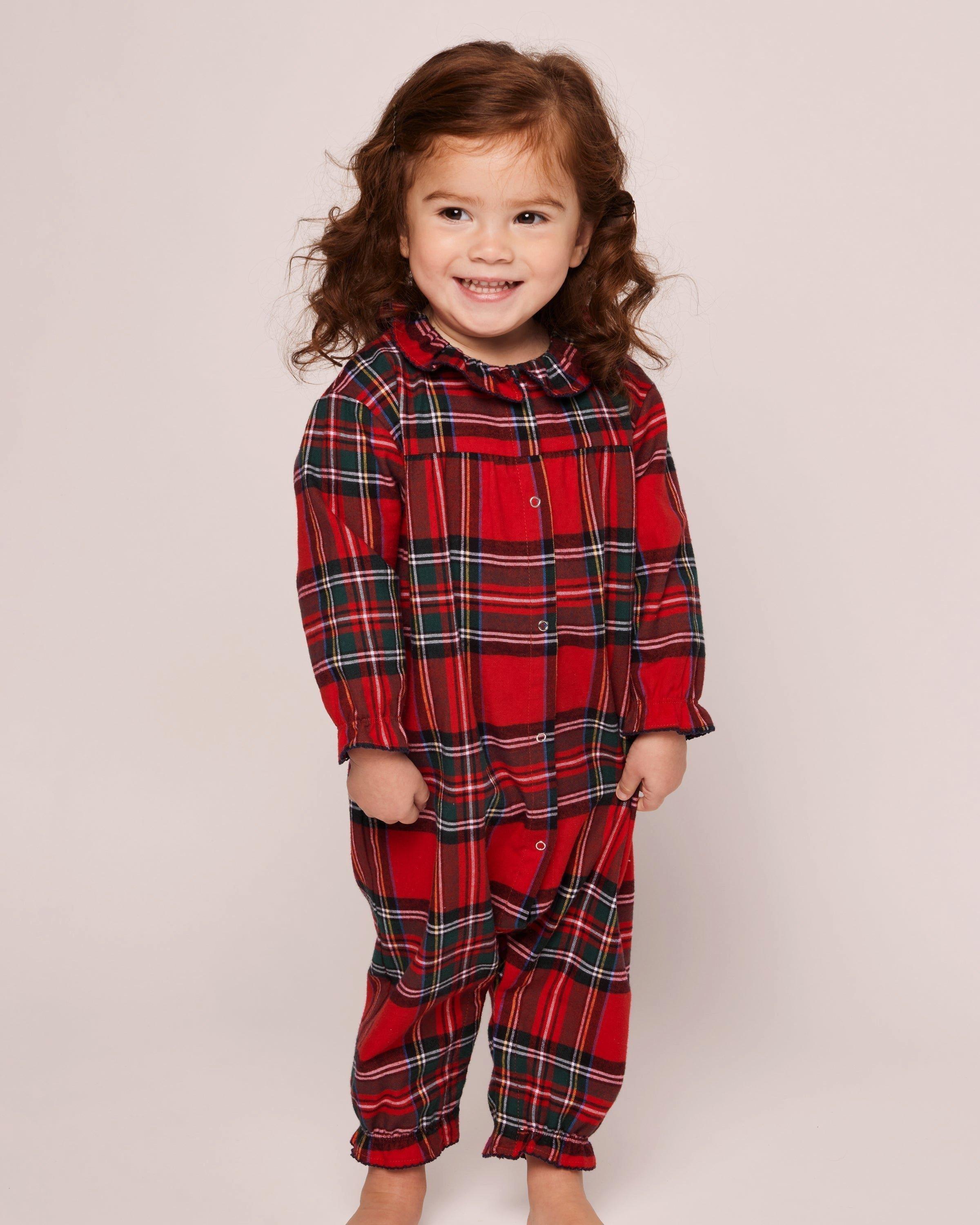 Imperial Tartan Madeline Romper image number 1