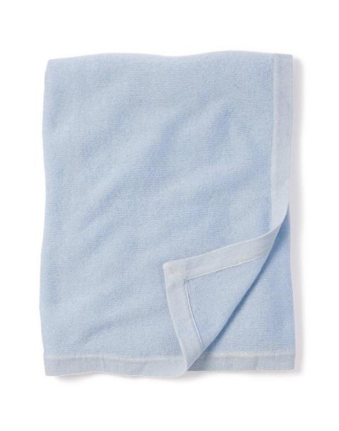 Cashmere Baby Blanket in Blue