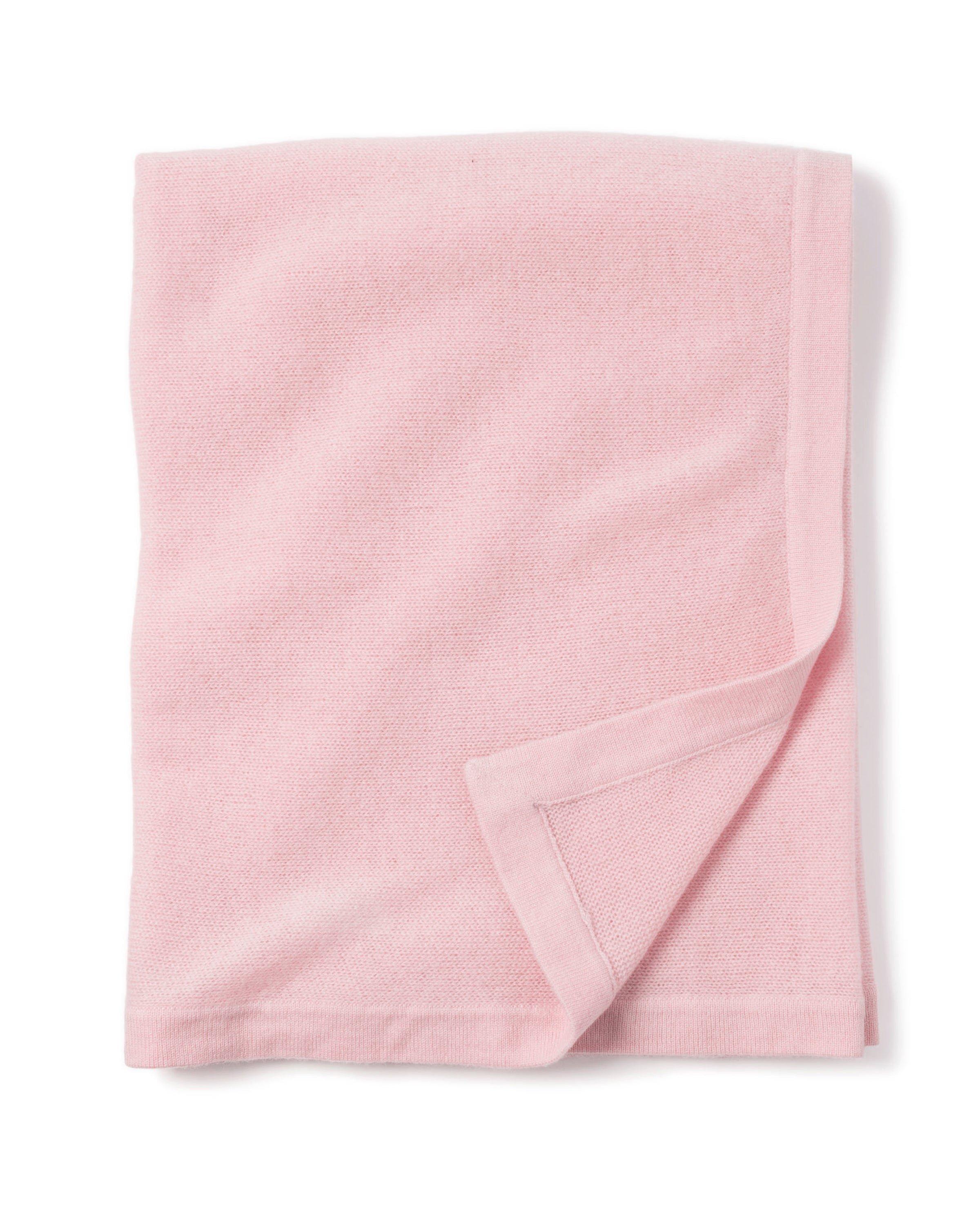 Cashmere Baby Blanket in Pink