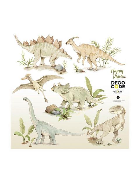 Happy Dino Wonderland Wall Decal Set