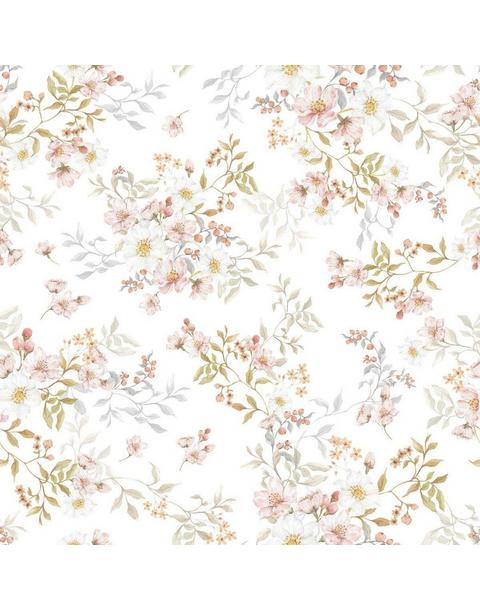 Pastels in Bloom Wallpaper