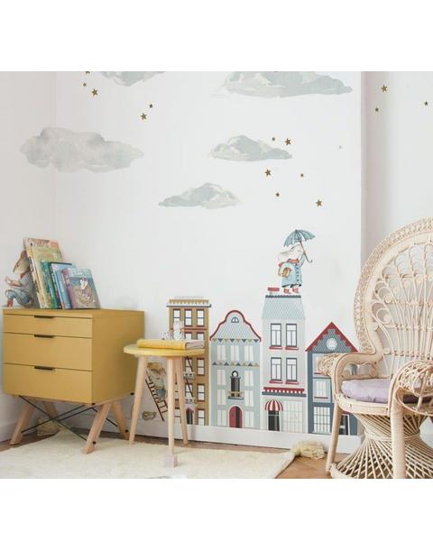 Clouds in the Sky Wall Decal Set