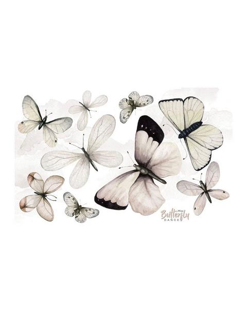 Butterfly Dance Wall Decal Set