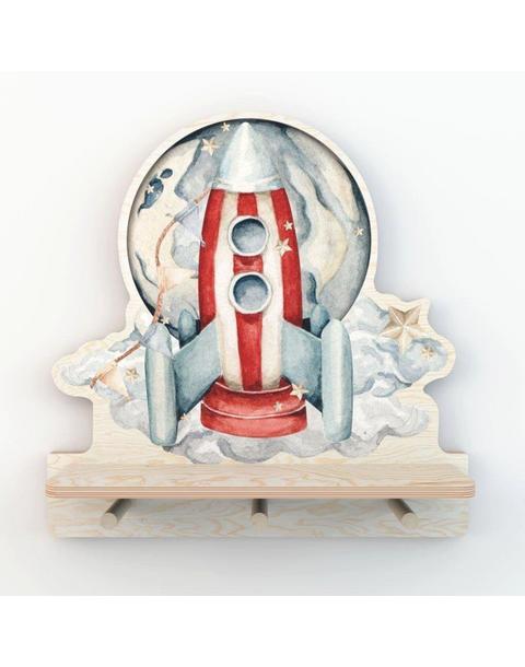 Rocketship Mini Shelf