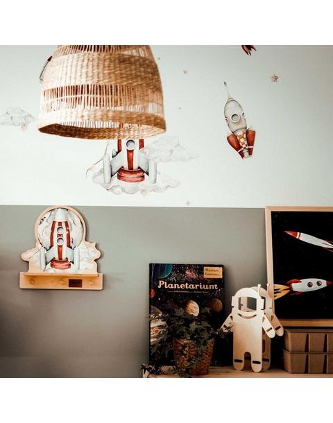 Rocketship Mini Shelf