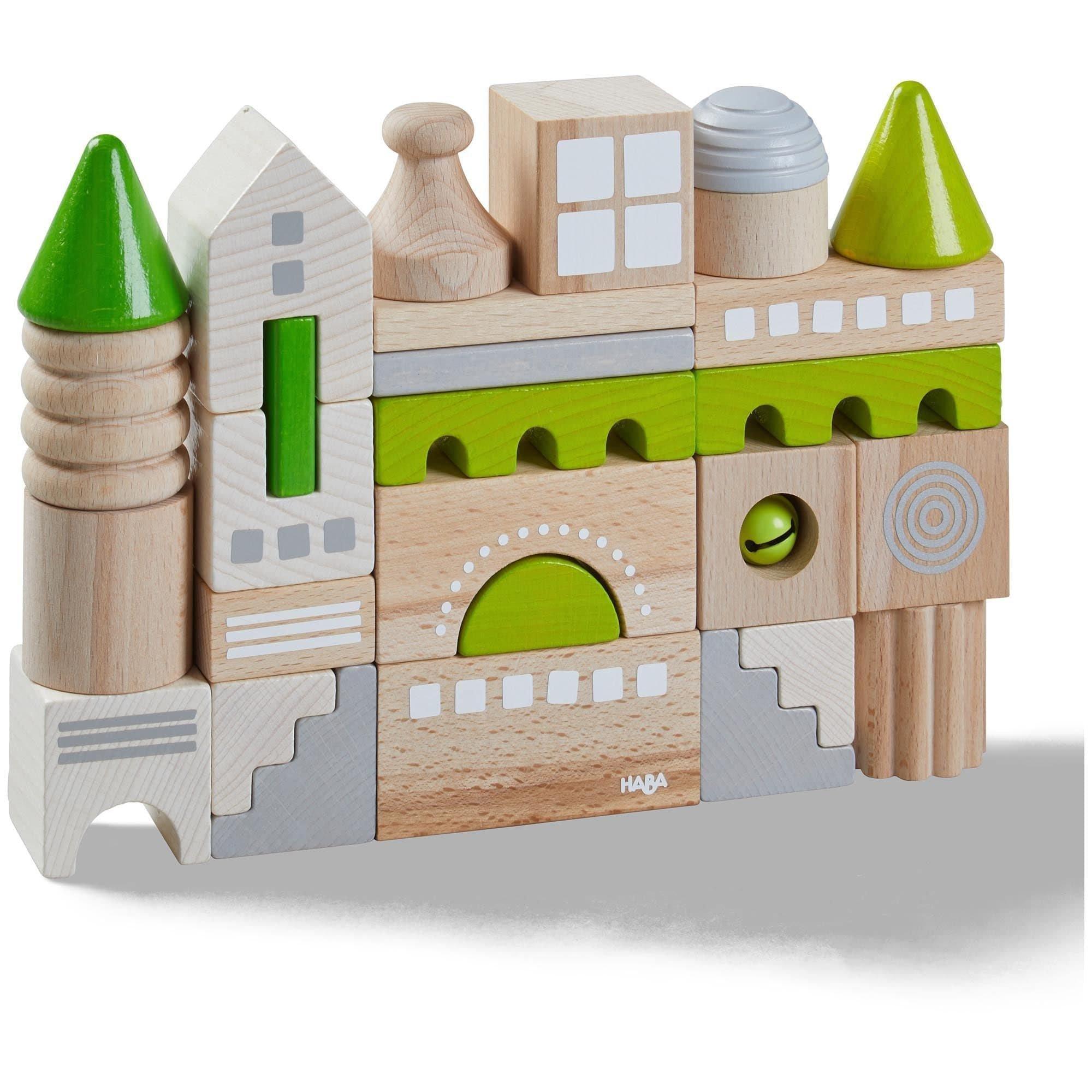Coburg 28 Piece Wooden Building Blocks image number 2