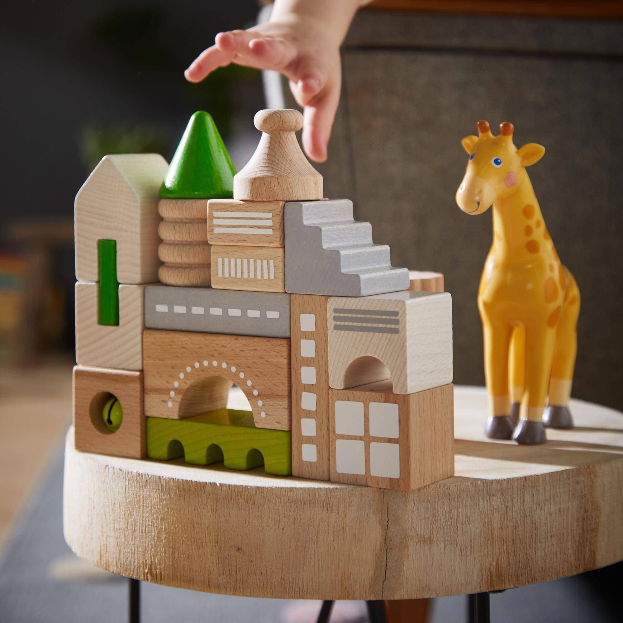 Coburg 28 Piece Wooden Building Blocks image number 4
