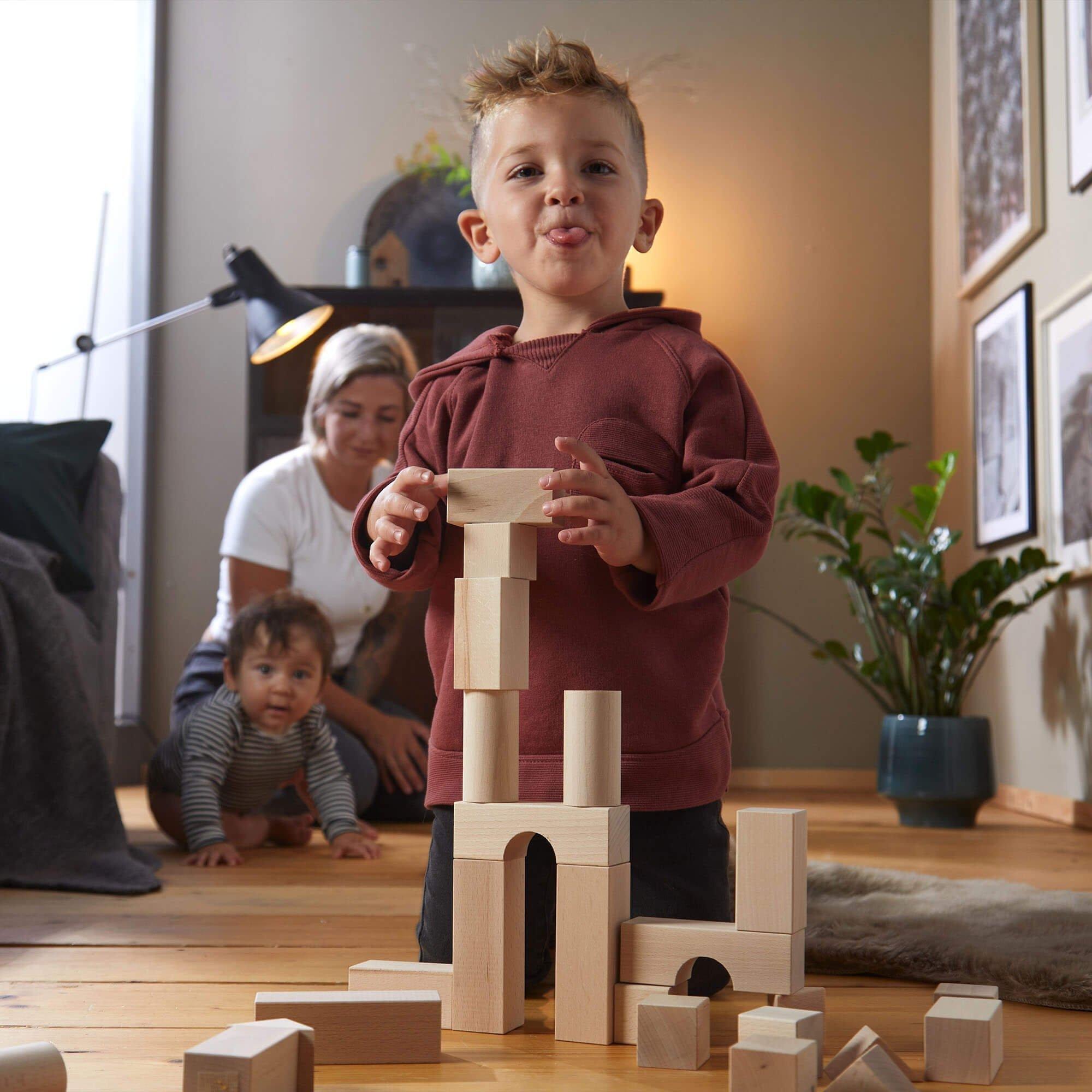 Basic Building Blocks 60 Piece Large Starter Set image number 1