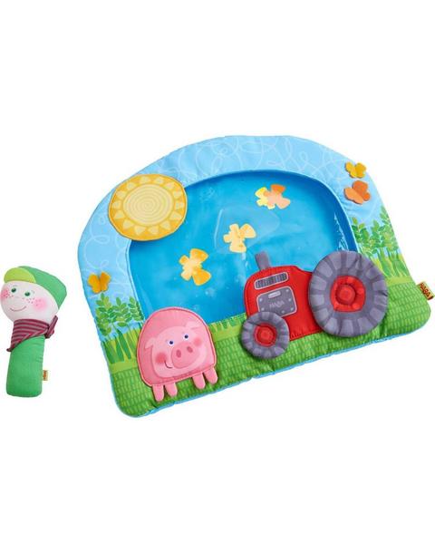 On the Farm Water Play Mat Tummy Time Activity