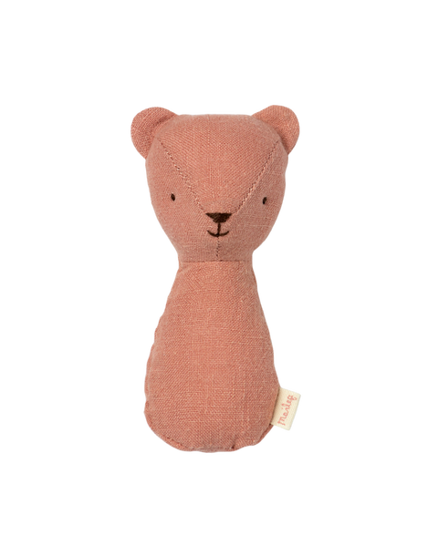Teddy Rattles - Old Rose