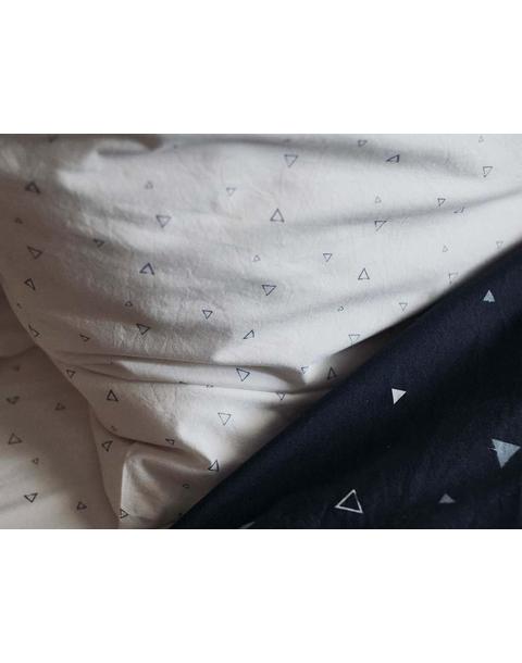 Organic Cosmic Triangles Fitted Sheet