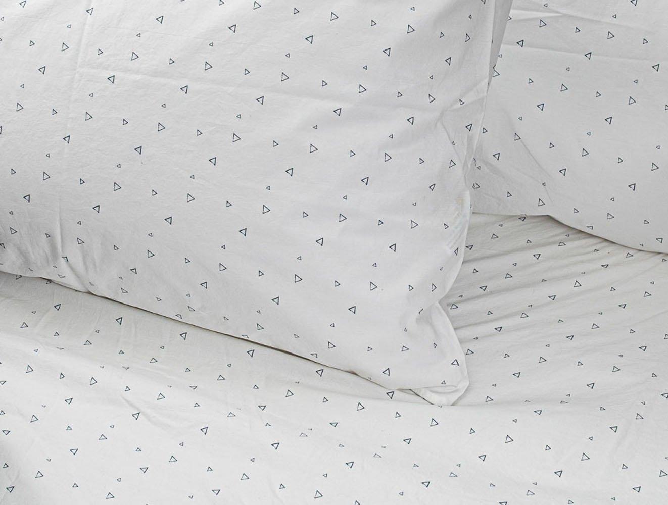 Organic Cosmic Triangles Fitted Sheet image number 1