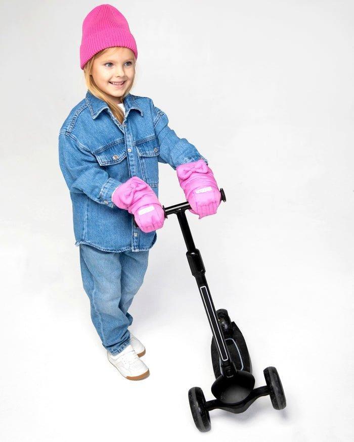 Kids Scooter Warmmuffs - Bows image number 2