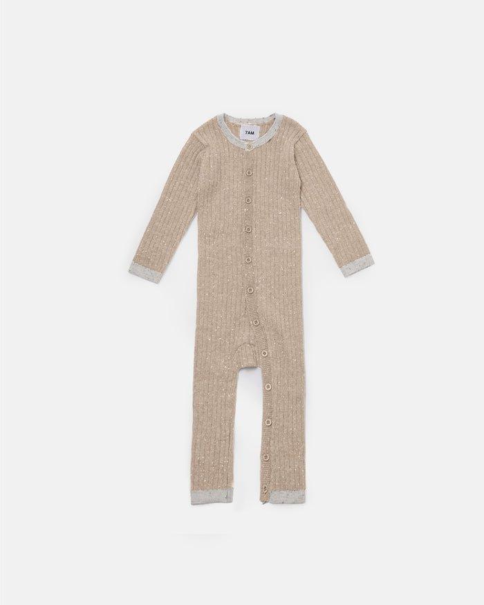 Long Sleeve Jumpsuit No Footie - Hug Me image number 1