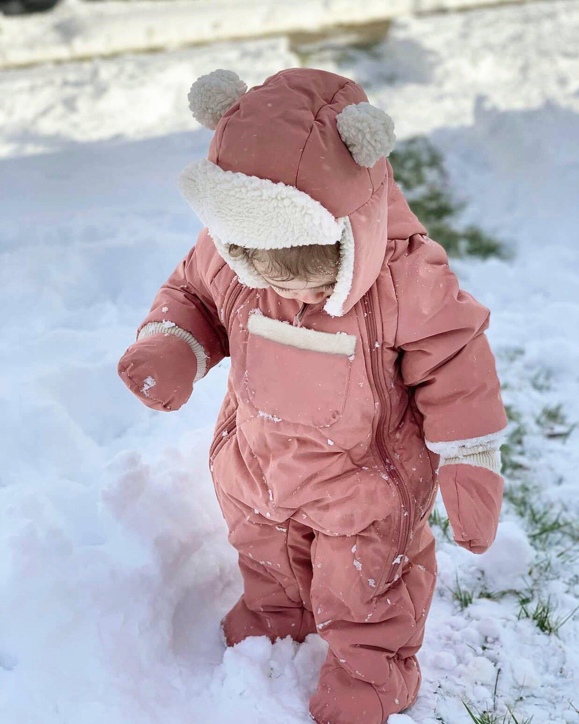 Snow Jumpsuit Benji - Rose Dawn image number 3
