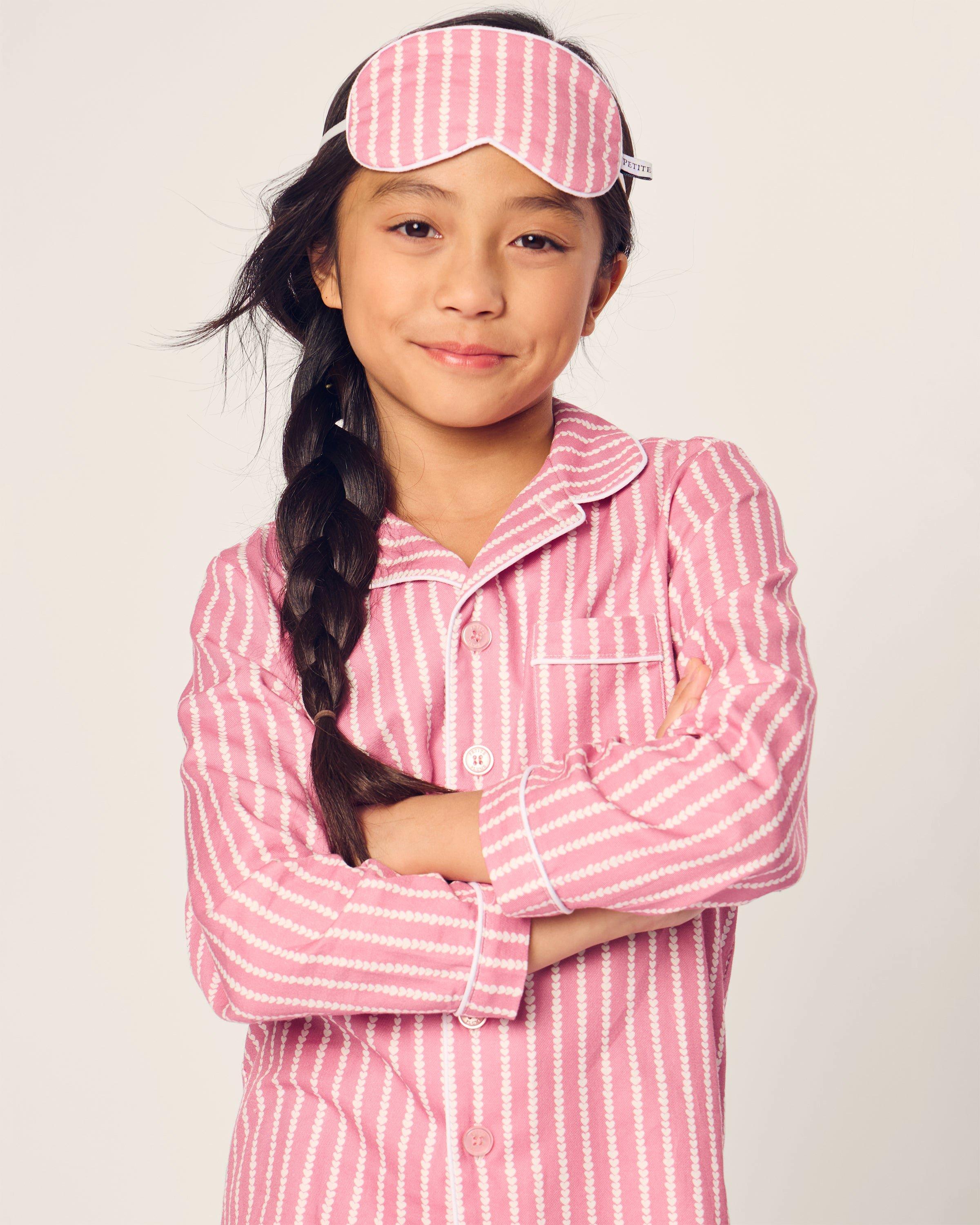 Children's Pajama Set in Love Lines image number 4
