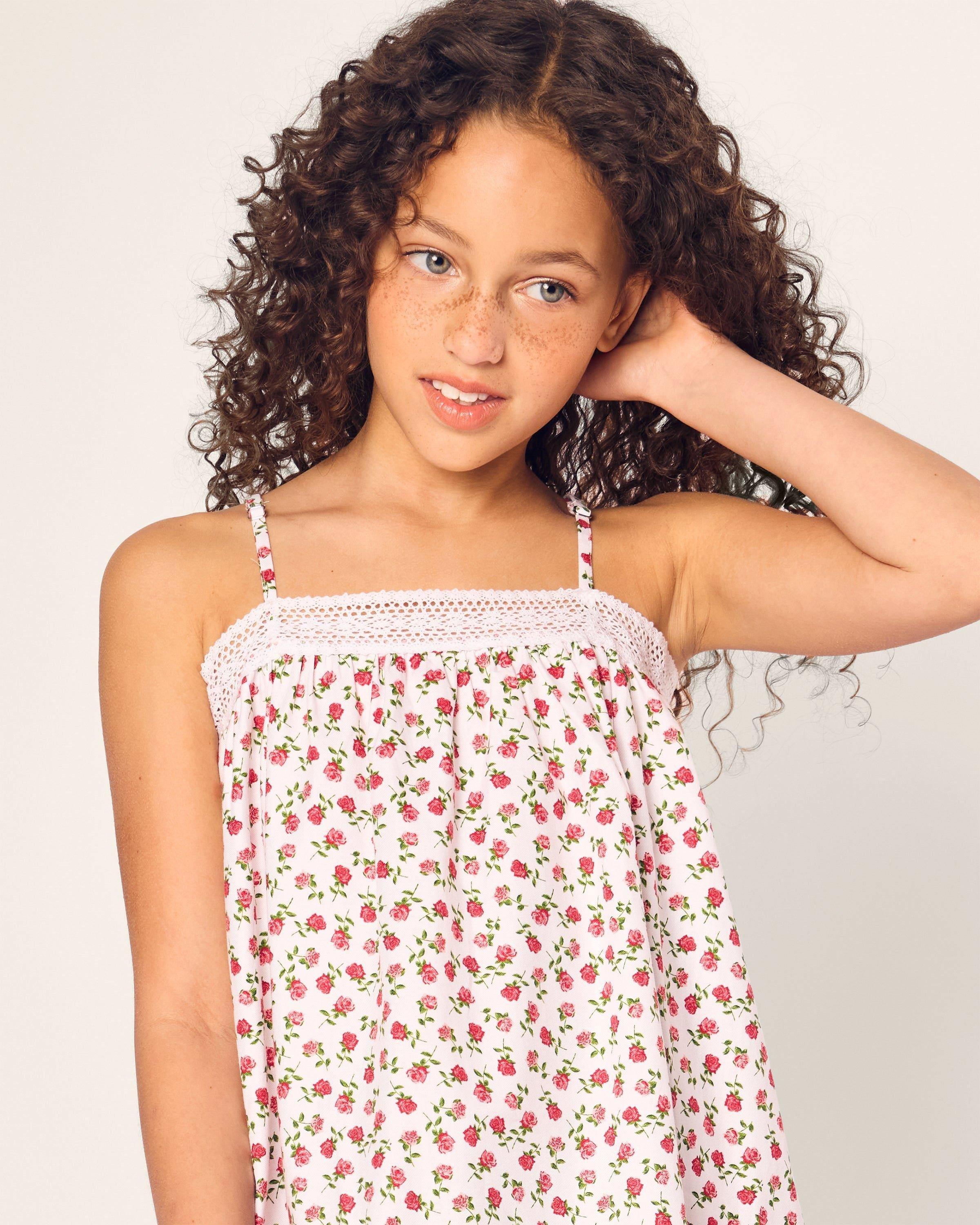 Girls Lily Nightgown in Petite Petals image number 2