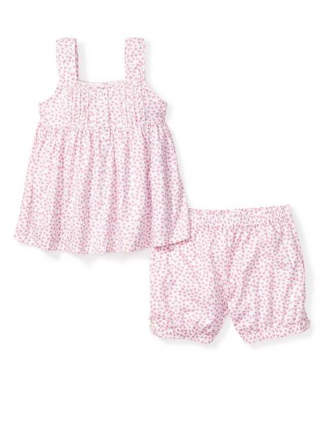 Girls Charlotte Short Set in Sweethearts