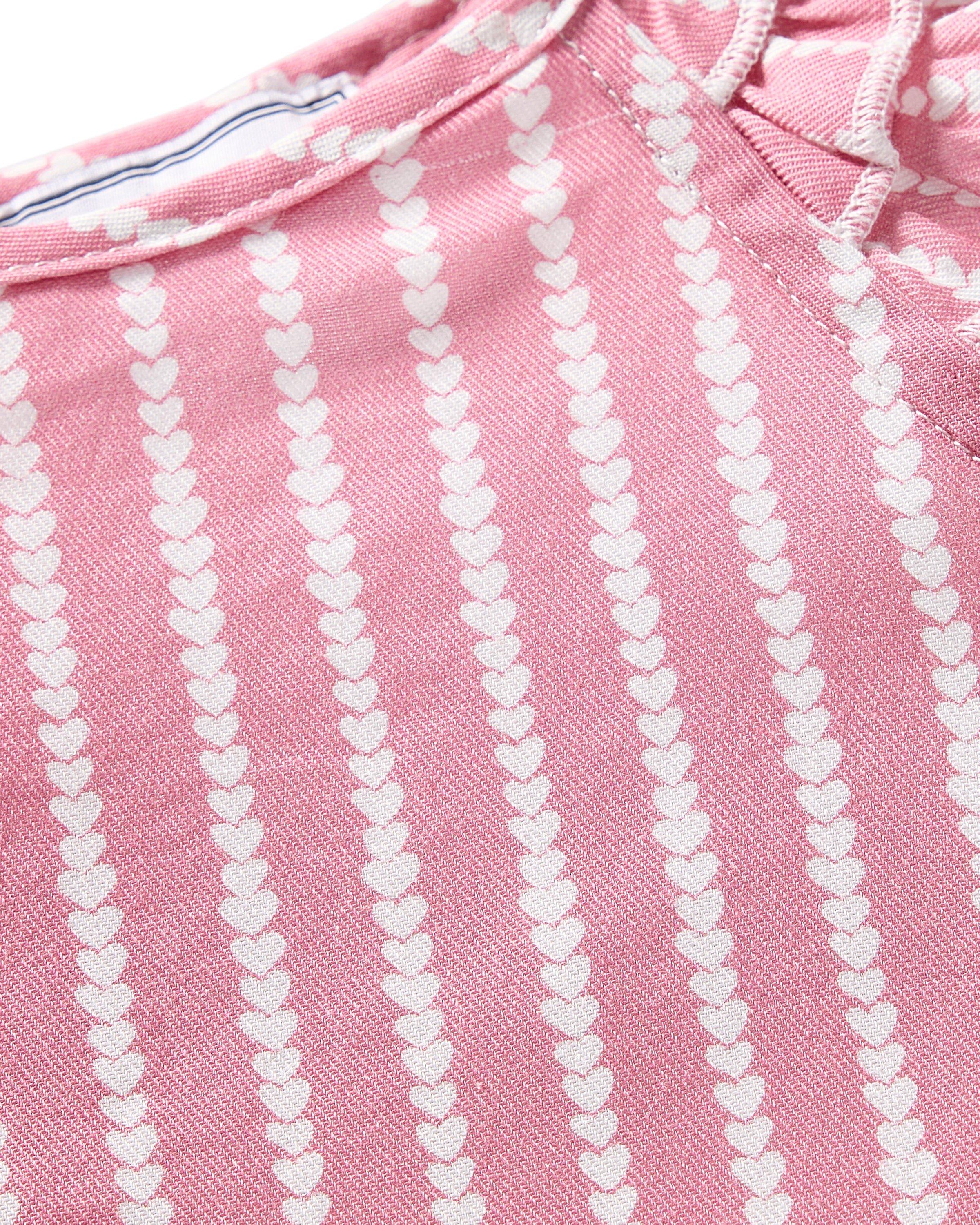 Girls Amelie Short Set in Love Lines image number 1