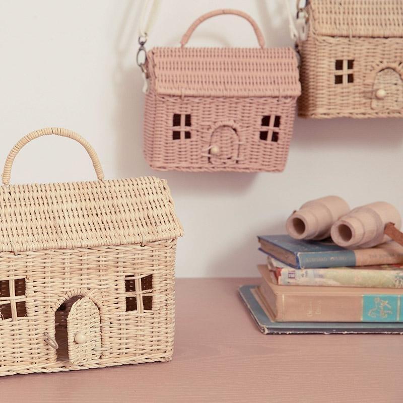 Rattan Casa Clutch - Straw image number 2
