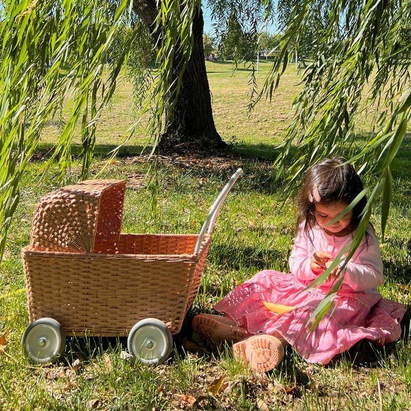 Rattan Strolley - Seashell Pink image number 3
