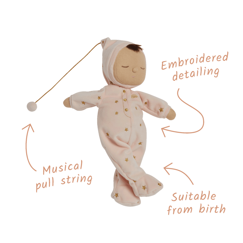 Lullaby Dozy Dinkums - Luna - Ballet Pink image number 2