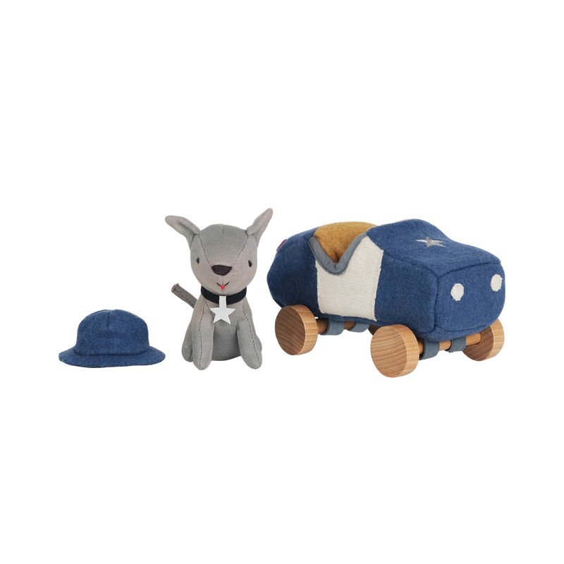 Holdie Dog-Go - Officer - Blue image number 2