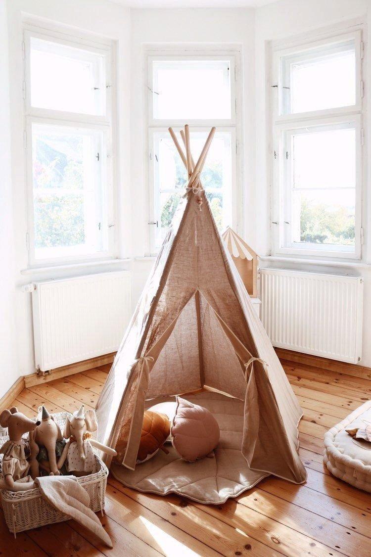 “Natural Linen” Teepee Tent image number 2