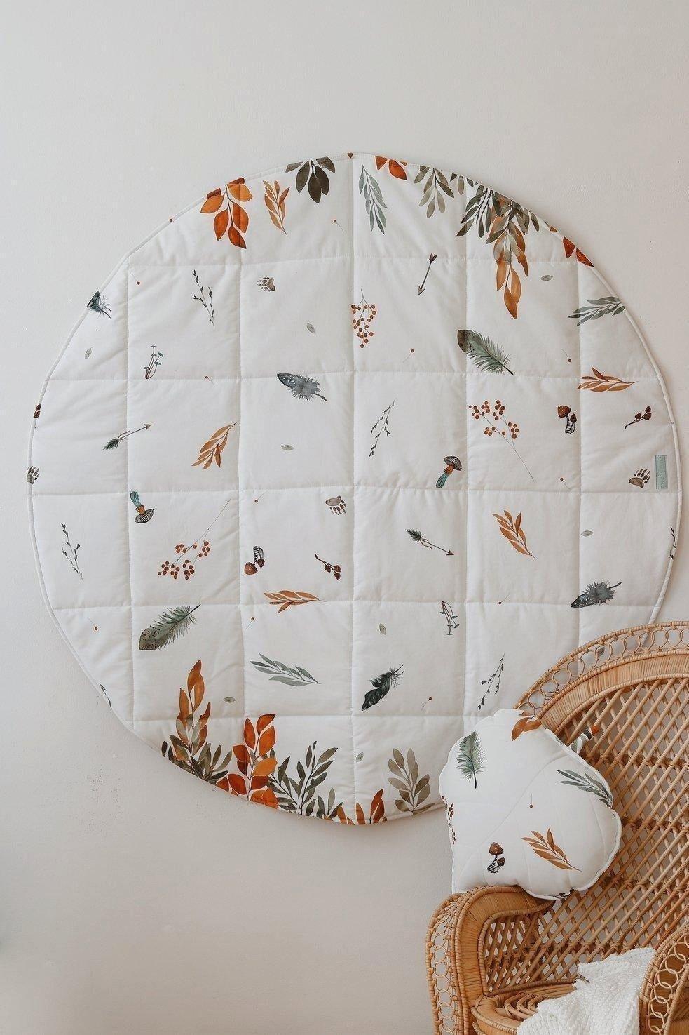 “Forest Friends” Teepee and Round Mat Set image number 2