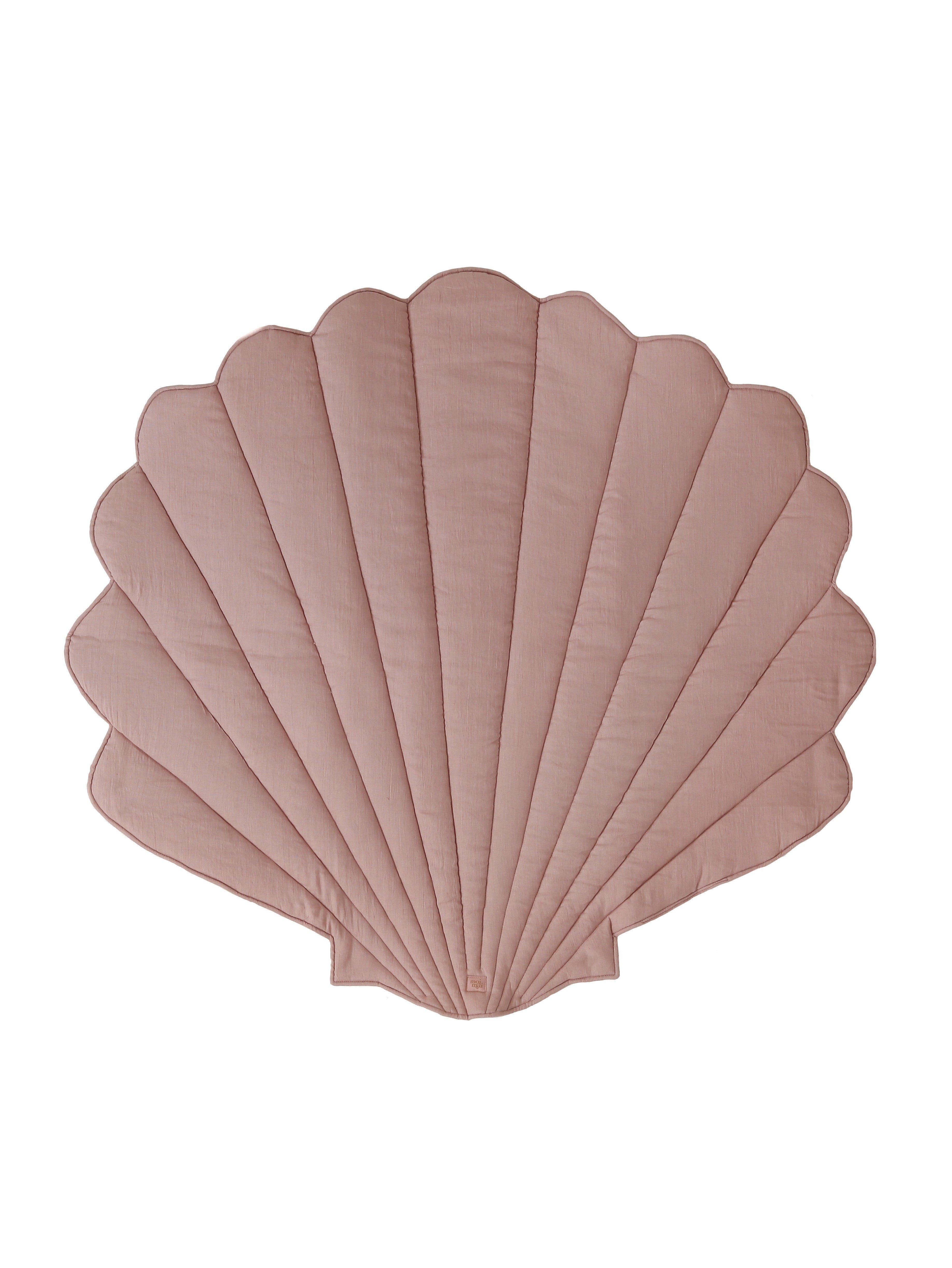 “Powder Frills” Teepee Tent with Frills and "Powder Pink" Shell Mat Set image number 2