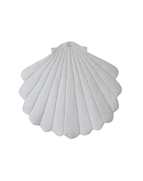 Linen “Sand” Shell Mat