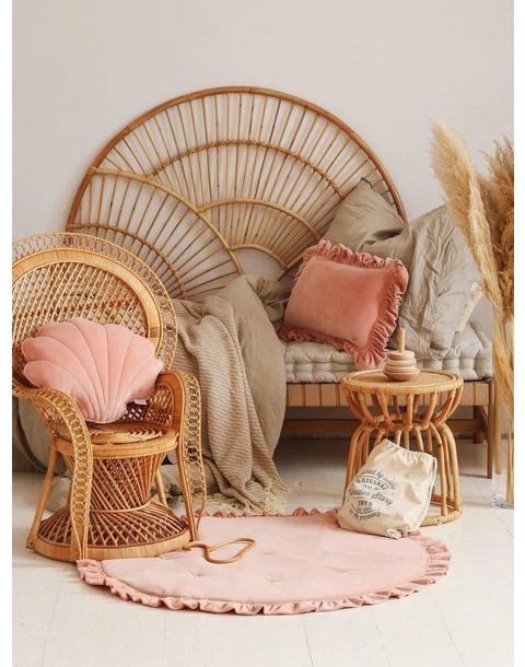 Soft Velvet "Apricot" Shell Pillow