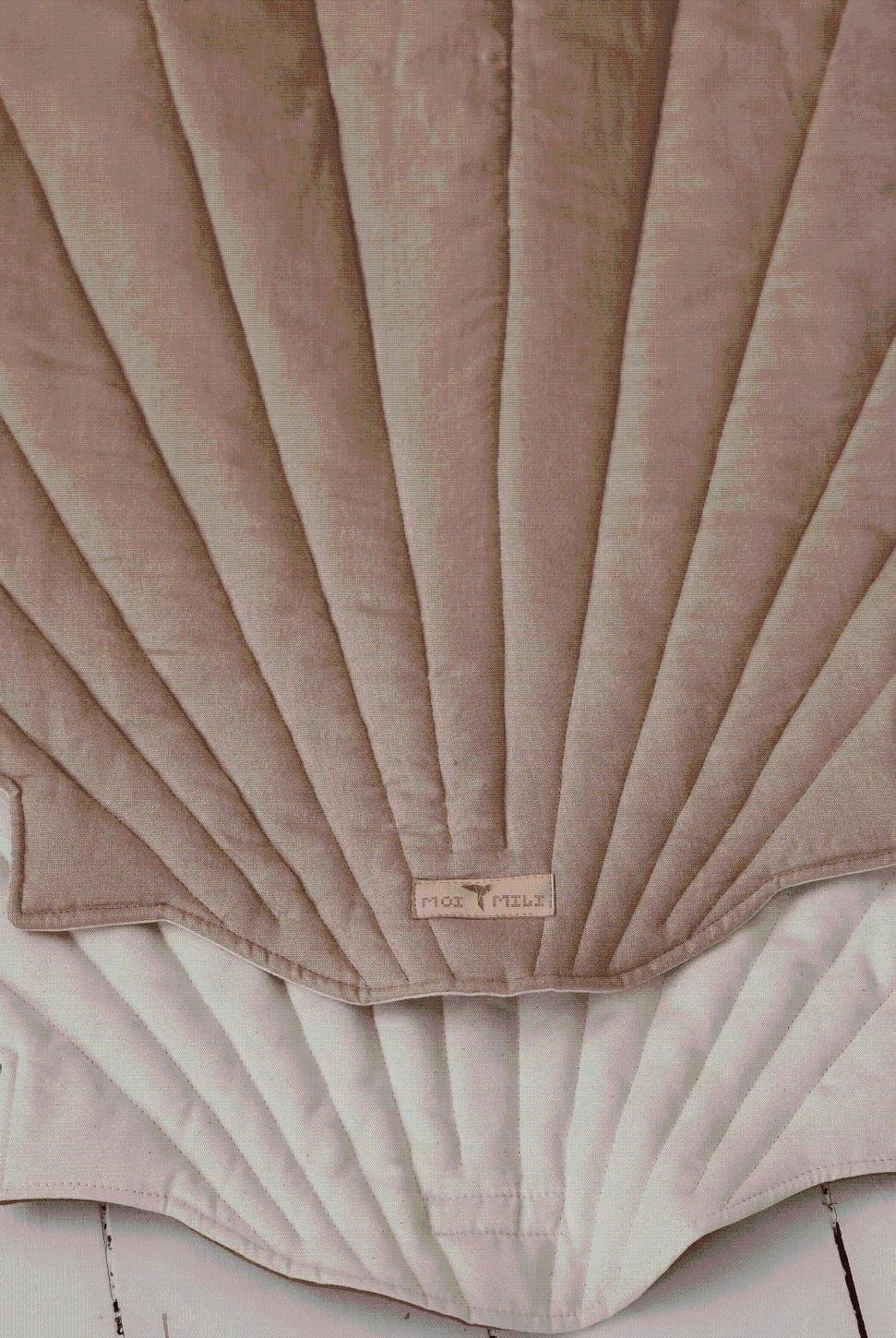 Linen “Powder Pink” Shell Mat image number 4