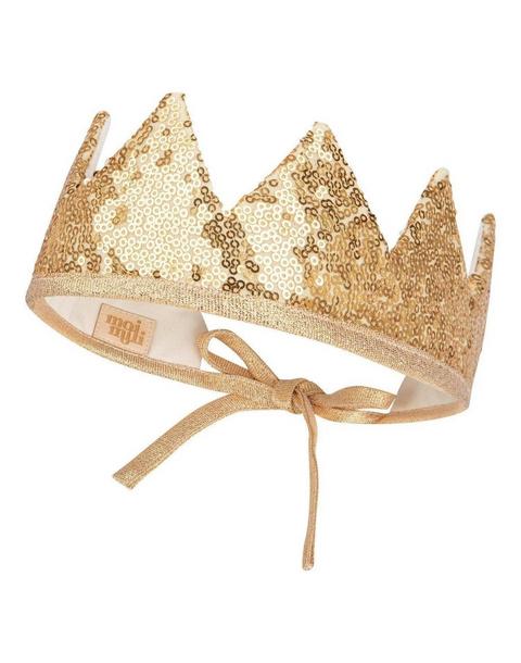 “Gold Sequins” Fairy-tale Crown