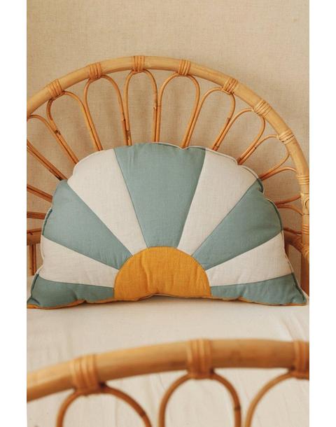 “Sunset in Twin Peaks” Sun Pillow