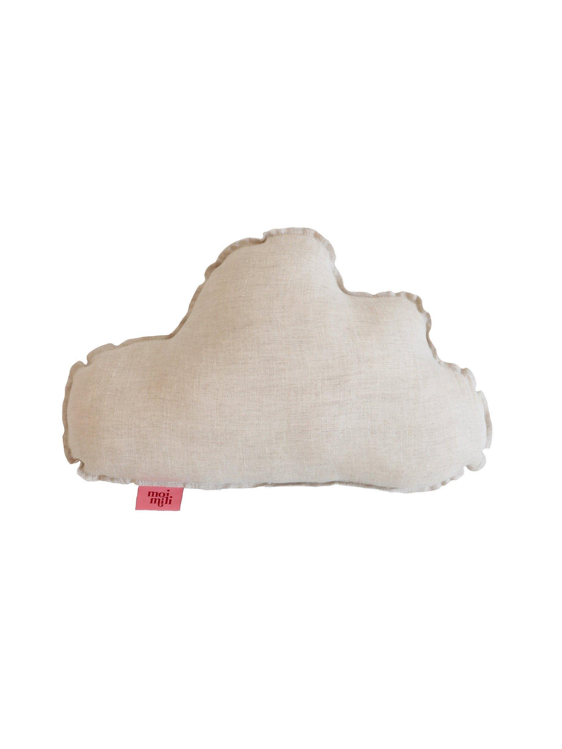Linen “Sand” Cloud Pillow image number 1