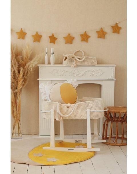 Velvet “Honey Dust” Garland with Stars