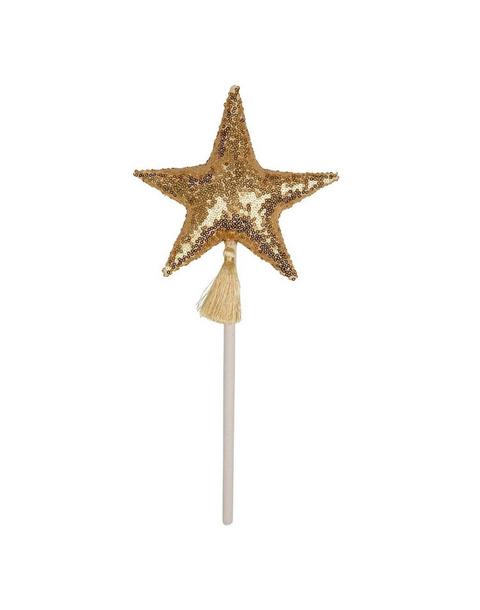 “Gold Sequins” Magic Wand