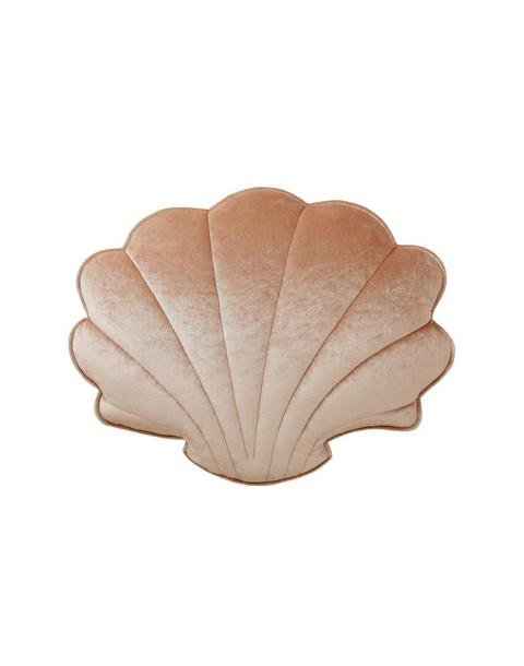 Velvet “Beige Pearl” Shell Pillow
