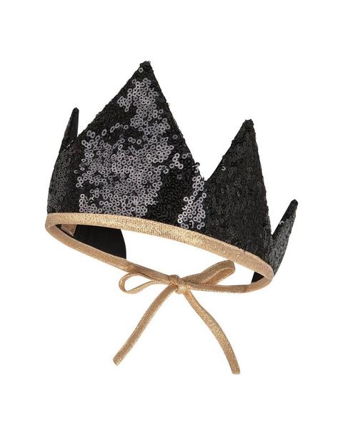 “Black Sequins” Crown