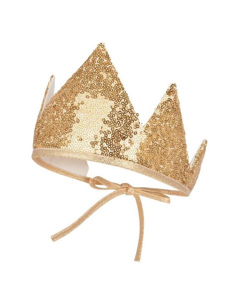 “Gold Sequins” Crown