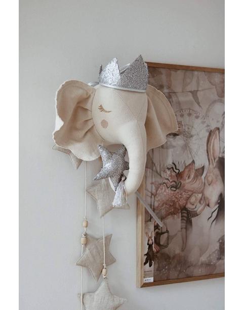“Silver Sequins” Crown