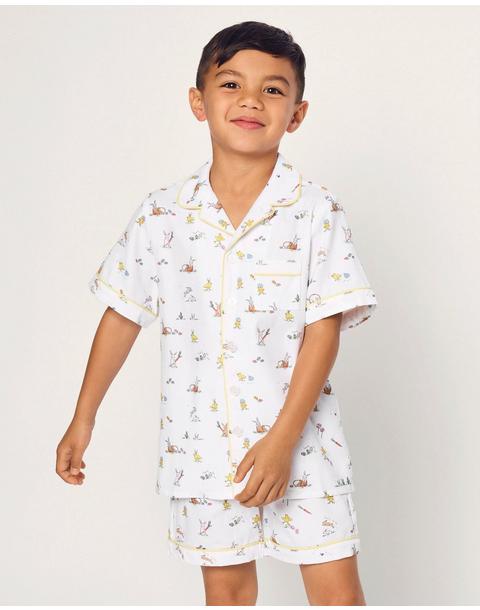 Kid's Twill Short Set in Easter Frolic