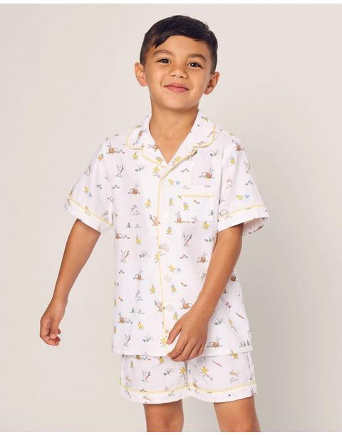 Kid's Twill Short Set in Easter Frolic